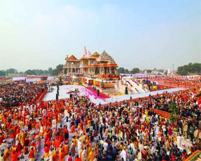 रामनवमीनिमित्त अयोध्येत ५० लाखांहून अधिक भाविक येणार