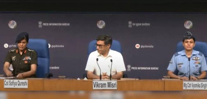 पाकिस्तानकडून येणाऱ्या प्रतिक्रियेला प्रत्युत्तर देण्यासाठी भारतीय सैन्य पूर्णपणे तयार – विंग कमांडर व्योमिका सिंह