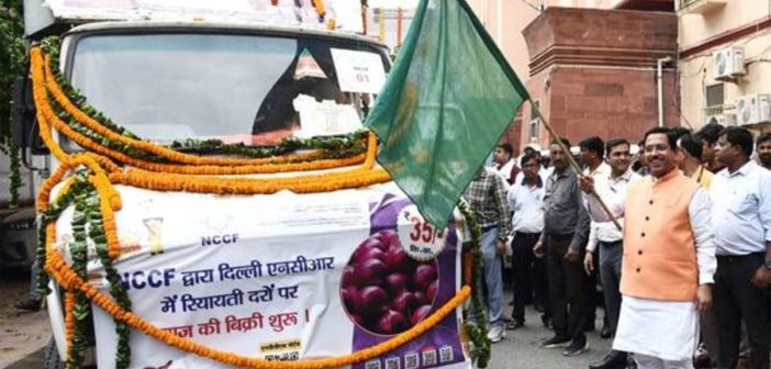 केंद्रातर्फे पुन्हा एकदा कांद्याच्या थेट किरकोळ विक्रीला सुरुवात