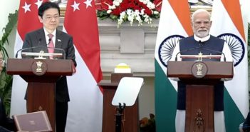 भारत आणि सिंगापूरमध्ये अनेक करारांवर स्वाक्षऱ्या