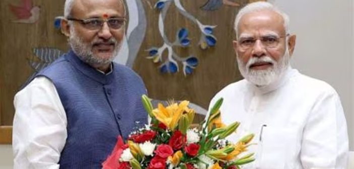 महाराष्ट्राचे राज्यपाल, देशाचे नवे उपराष्ट्रपती सी पी राधाकृष्णन