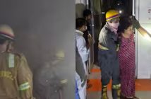 लखनऊ रेल्वे रुग्णालयात आग; २२ रुग्णांना सुरक्षित वाचवले