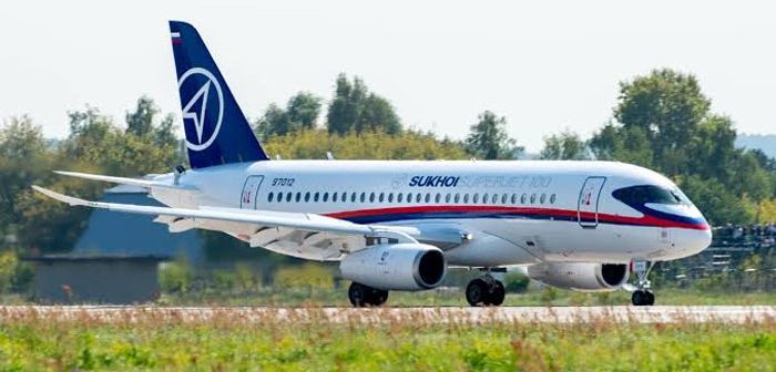 भारतात होणार सुखोई सुपरजेट एसजे-१०० सिव्हिल कम्यूटर विमानाची निर्मिती