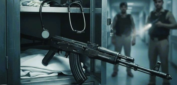 डॉक्टरच्या लॉकरमधून एके-47 रायफल जप्त