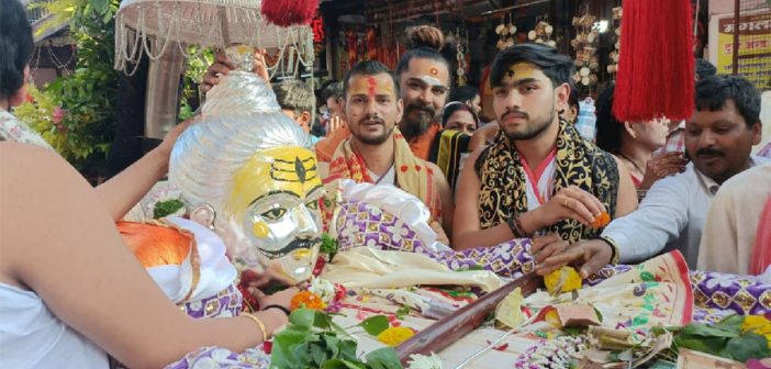 त्र्यंबकेश्वरात रथोत्सव उत्साहात साजरा