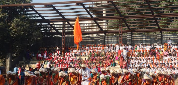 ठाणे जिल्हास्तरीय आंतरशालेय लेझीम स्पर्धेत एन.आर.सी. शाळा प्रथम