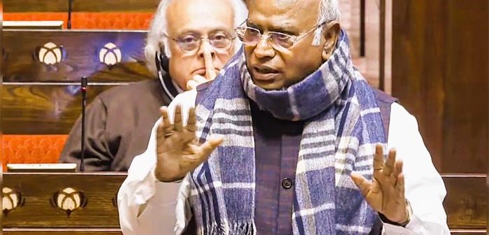 ‘वंदे मातरम्’वरील चर्चेत खरगे यांचे भाजपवर टीकास्त्र