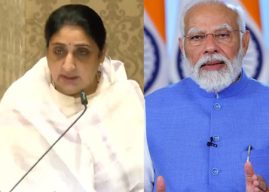 महाराष्ट्राच्या उपमुख्यमंत्री झाल्याबद्दल पंतप्रधानांनी सुनेत्रा पवारांना दिल्या शुभेच्छा