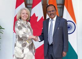 एनएसए अजित डोभाल यांनी कॅनडामध्ये घेतल्या उच्चस्तरीय बैठका