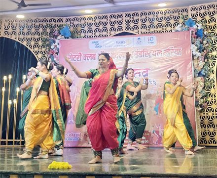 बदलापुरातील आनंद लाॅन्स आणि हाॅल येथे भव्य अशा नृत्य महोत्सवाचे आयोजन