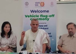 डॉ. रचना कुलकर्णी आणि डॉ. आनंद कुलकर्णी यांच्या साह्याने अक्षय पात्र मिशनच्या नागपूर अन्न वितरण उपक्रमाला साह्य