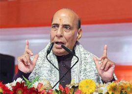 पाकिस्तानी नेतृत्वाला संयम राखण्याचा आणि इतिहासातून धडा घेण्याचा सल्ला – राजनाथ सिंह