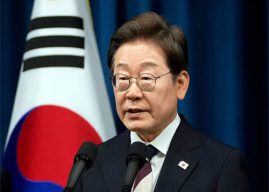 दक्षिण कोरियाचे राष्ट्राध्यक्ष ली जे म्युंग भारत दौऱ्यासाठी रवाना