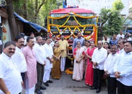 अग्निशमन, घनकचरा व उद्यान विभागांमध्ये नव्याने दाखल झालेल्या वाहनांचे लोकार्पण