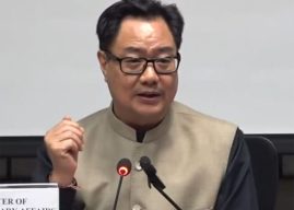 काँग्रेस आणि त्यांच्या मित्रपक्षांना महिलांच्या रोषाला सामोरे जावे लागेल- किरेन रिजीजू