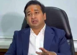 मंत्री नितेश राणे यांना एका महिन्याच्या कारावासाच्या शिक्षेसह एक लाखाचा दंड