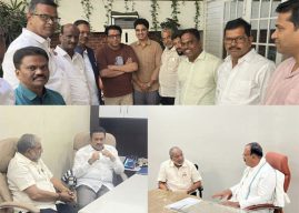 मुंबईतील मोर्च्याच्या पाठिंब्यासाठी राजू शेट्टींनी घेतली राज ठाकरेंसह मविआ नेत्यांची भेट