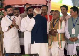 पंतप्रधान नरेंद्र मोदी यांनी केली उपमुख्यमंत्री एकनाथ शिंदे यांची विचारपूस