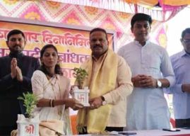 येत नसेल तर मराठी शिका पण महाराष्ट्रात मराठीतच बोललं पाहिजे – भाजप नेते माजी नरेंद्र पवार