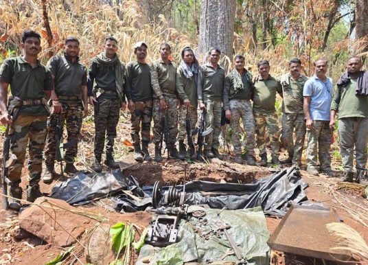 गडचिरोलीत माओवाद्यांचा शस्त्रनिर्मिती कारखाना उद्ध्वस्त