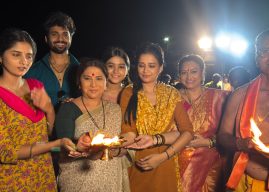 संगममाऊली घाटावर रंगला ‘कृष्णाईच्या लेकी’चा आगळावेगळा शुभारंभ