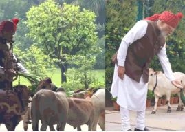 पंतप्रधान मोदींकडून स्वातंत्र्यदिनी लाल किल्ल्याला भेट देण्यापूर्वीचा व्हिडिओ शेअर