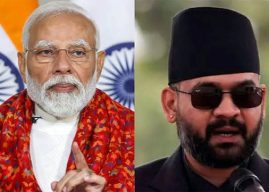 नेपाळमधील पूरस्थितीवर पंतप्रधान मोदींची बालेन्द्र शाह यांच्याशी चर्चा