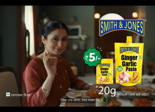 स्मिथ अँड जोन्सने अभिनेत्री रसिका दुगलसोबत सुरु केले नये कॅम्पेन; आले-लसूण पेस्टबाबत ग्राहक जागृती करण्यासाठी उचलले महत्त्वाकांक्षी पाऊल